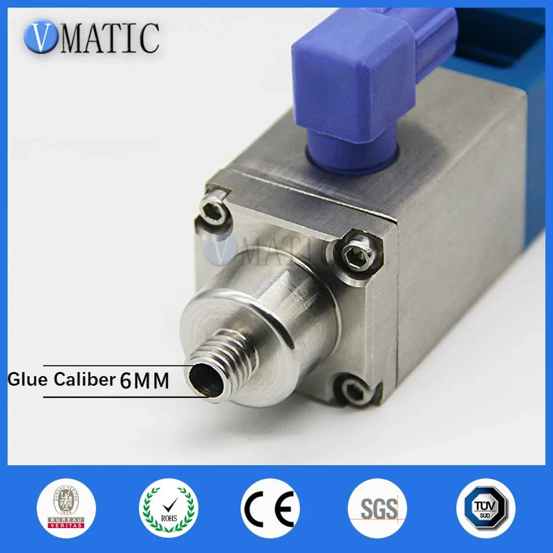 Free Shipping Thimble Type Micrometer Uv Glue High Precision Metal Big Flow Dispensing Valve