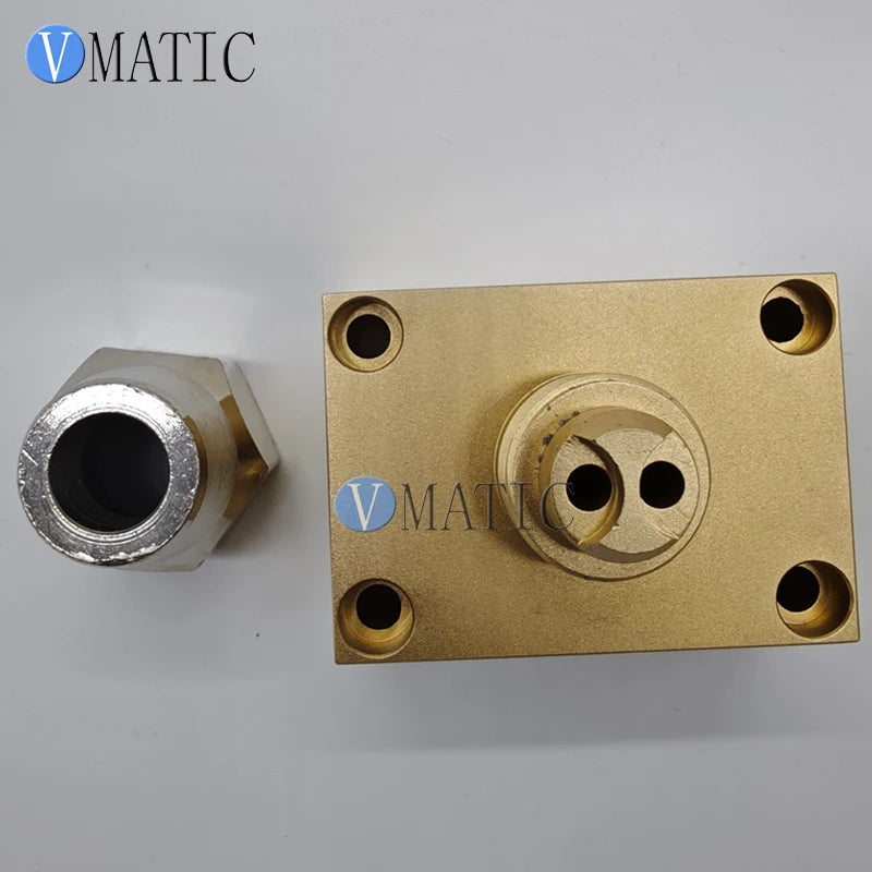 Big Flow Pneumatic AB Liquid Glue Adhesive Dispensing Suck Back Double Cylinder Valve Accessory Valve Heads Part Only