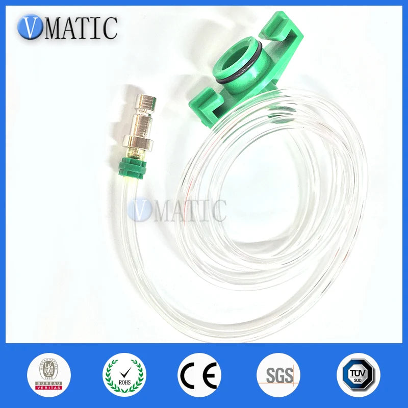 Free Shipping Japanese Style IEI 5 - 55 Cc Ml Plastic Pneumatic Dispensing Syringe Barrel Valve Robot Fitting Adapter