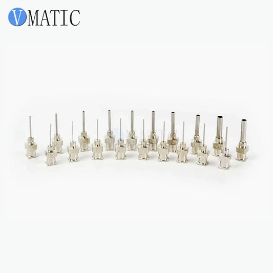 Free Shipping 12Pcs 0.5'' 10G-30G Stainless Steel Dispensing Needle Tips 1/2 Inch