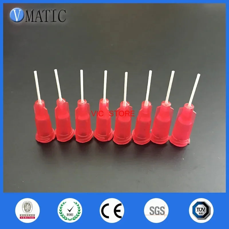Free Shipping Quality Assurance 100 Pcs 0.5'' PP Flexible Dispenser Tips 25G Dispensing Needle 1/2 Inch