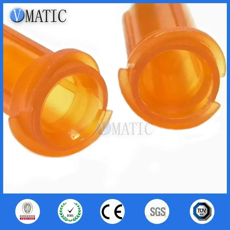 Free Shipping 100Pcs 15G Glue Dispensing Needle With 1''  1 Inch Tubing Length Stainless Steel Dispensing Needle
