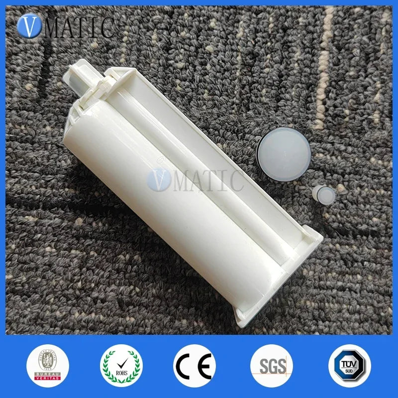 Free Shipping 50ml 10:1 Dual Manual Cartridge Caulking Plastic Dispenser Applicator 2 Part Epoxy Resin Caulk Mixing Gun