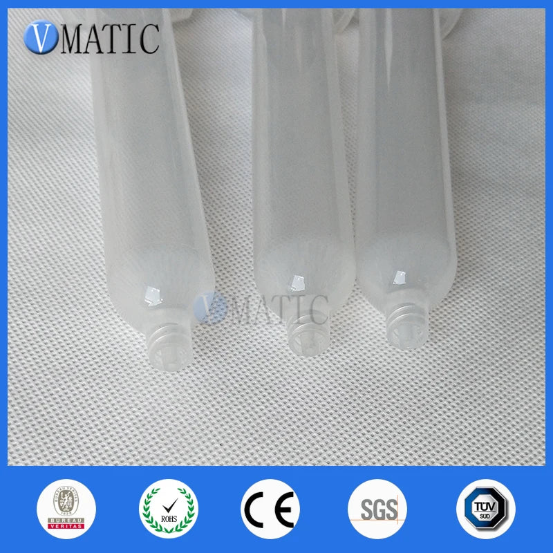 Free Shipping 50Cc/Ml Japanese Transparent Glue Dispensing Syringe Barrel With Quality Piston