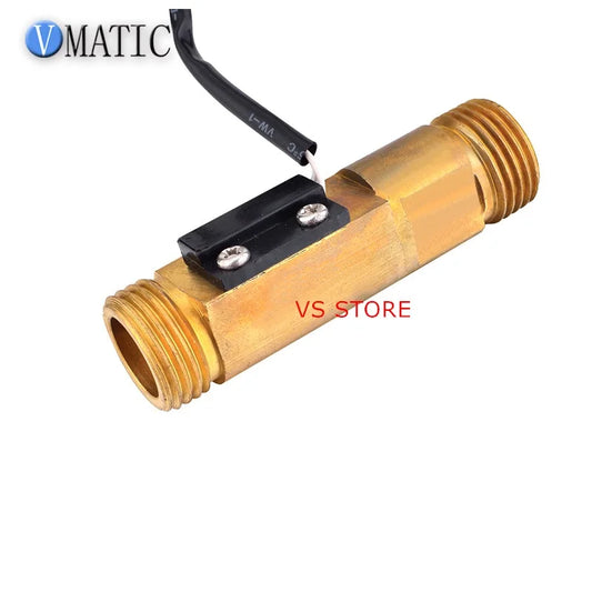 High Quality VCB668-1A Golden Brass Electronic Mini Water Heater Flow Switch