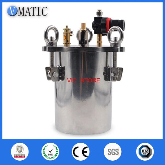 Free Shipping 2L Adhesives Dispensing Pressure Tank For Silicone Sealant