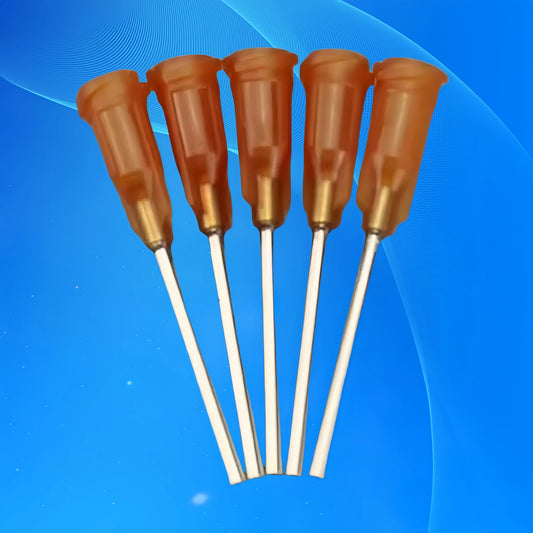 Free Shipping Glue Dispensing Needle 15G Stainless Steel Dispensing Needle 254mm (1") 100Pcs/Pack Dispense Needle 1 Inch