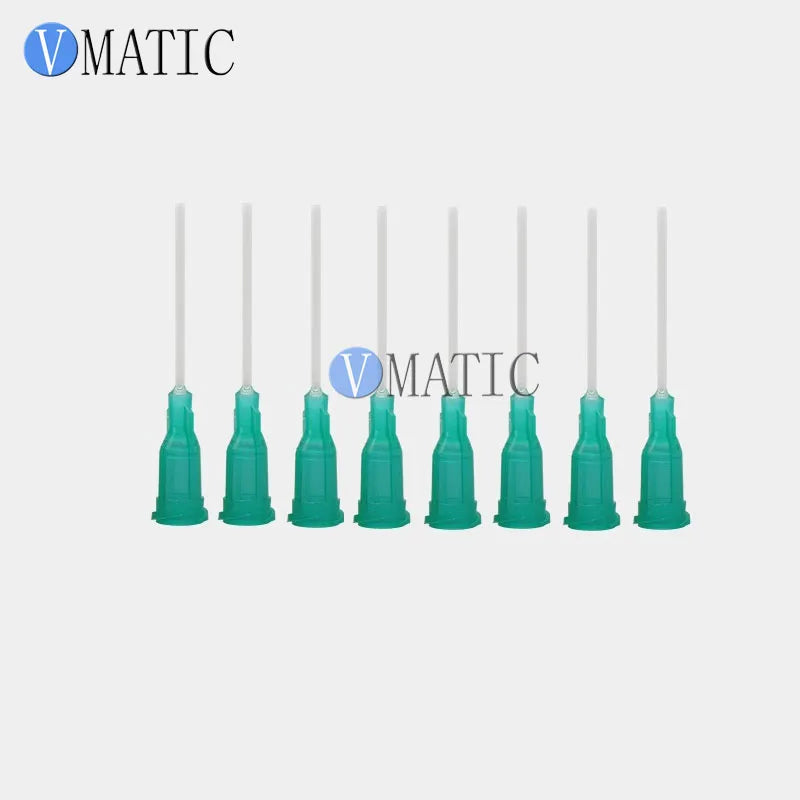 Free Shipping 600Pcs 1'' Length PP Flexible Dispensing Needle Tips 14-25G Mix Pack 1 Inch PP Flexible Dispenser Needle