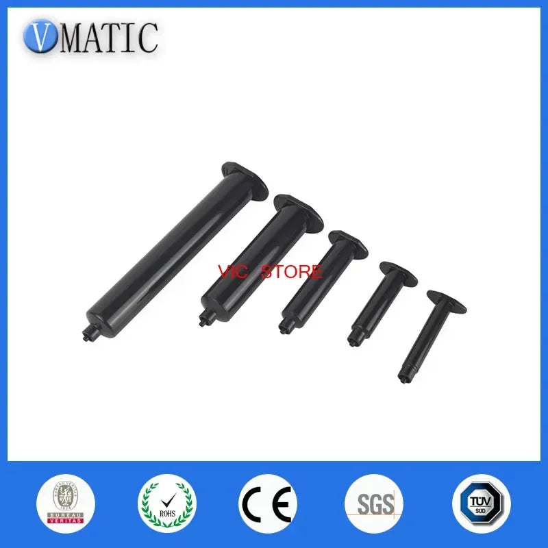 Free Shipping 10cc/ml Glue Dispensing Pneumatic Syringe US Style Liquid Dispenser Syringe With Piston
