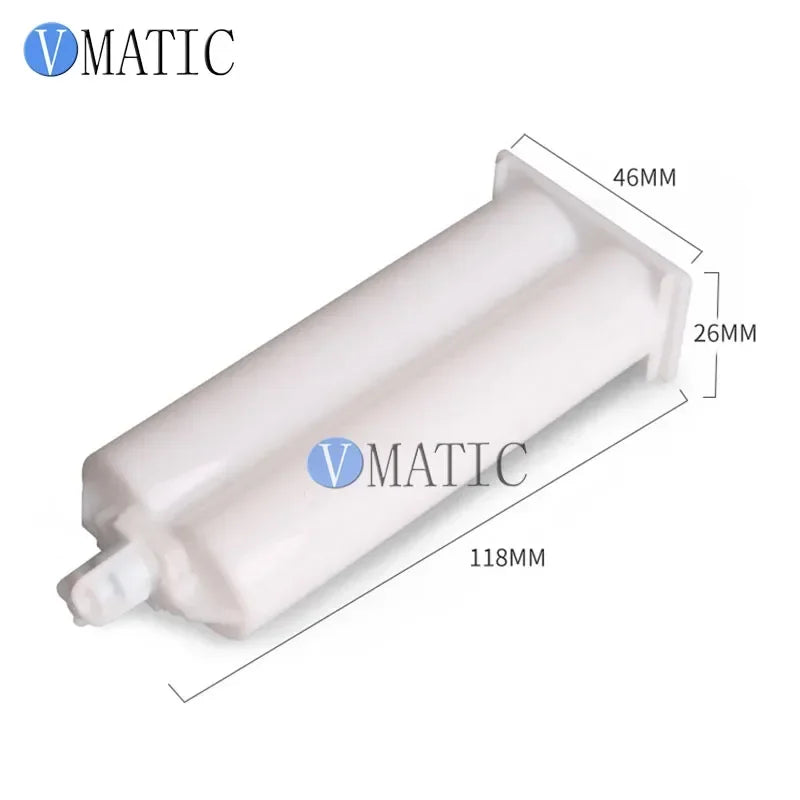 Free Shipping Two Component 50ml/cc Cartridge 1:1 For Dispensing Gun