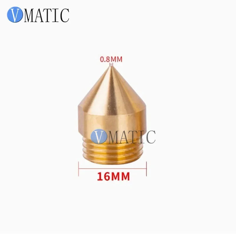 Free Shipping German Style Luer Solid Brass Hot Glue Nozzles - Industrial Anti-Drip Tips Universal Fit for Glue Guns