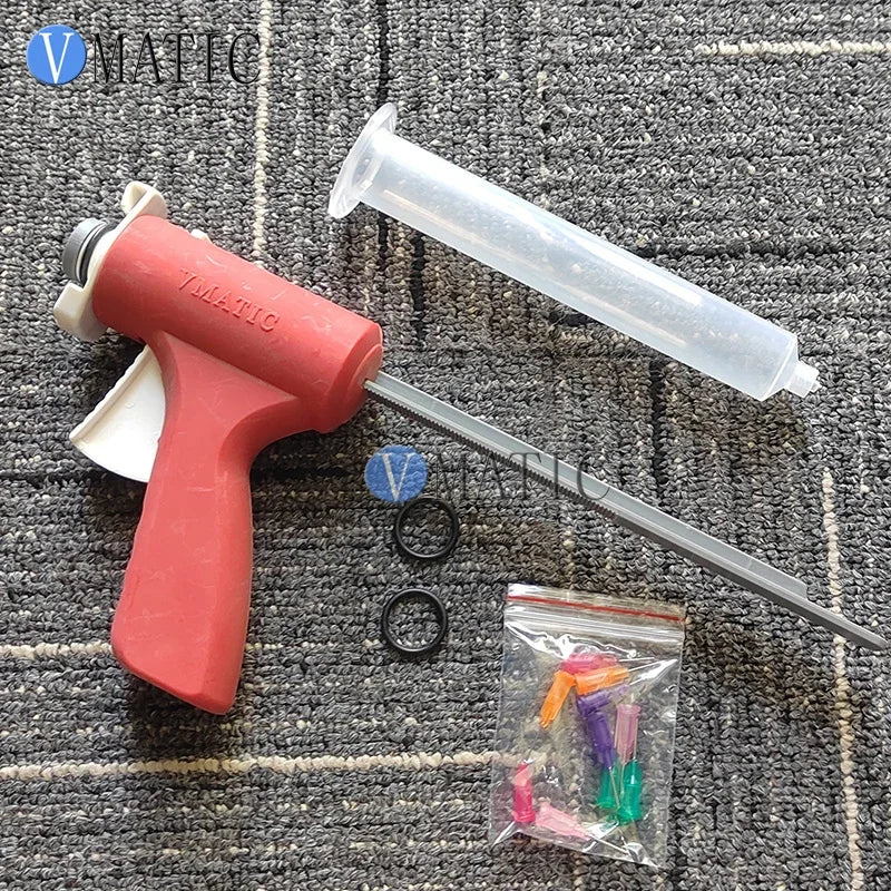 Free Shipping Top Rated Manual Syringe Gun Dispenser 30/55cc 30/55ml Plastic Caulking Glue Gun