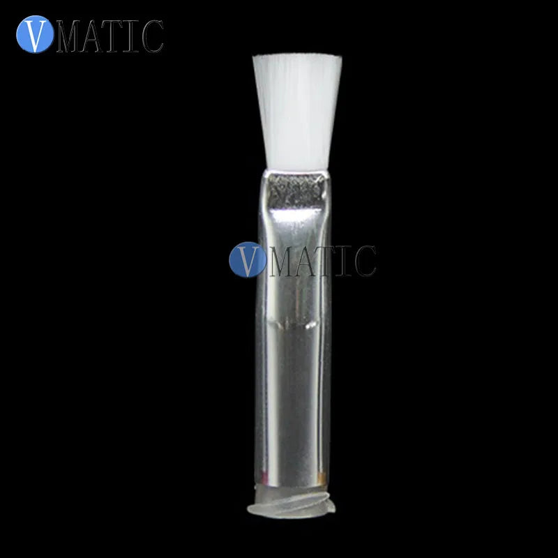 Free Shipping 14G-27G 4mm Flat Liquid Glue Dispensing Needle Brush Screw Thread Needles EFD Soft Brush Needle