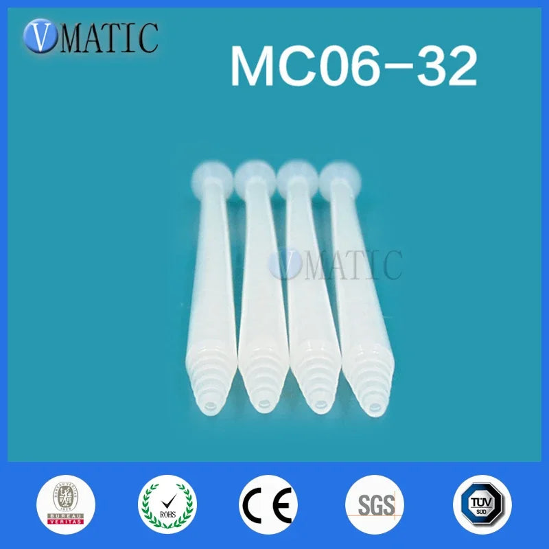 Free Shipping High Quality Resin Static Mixer MC06-32 Mixing Nozzles For Duo Pack Epoxies (White Core)
