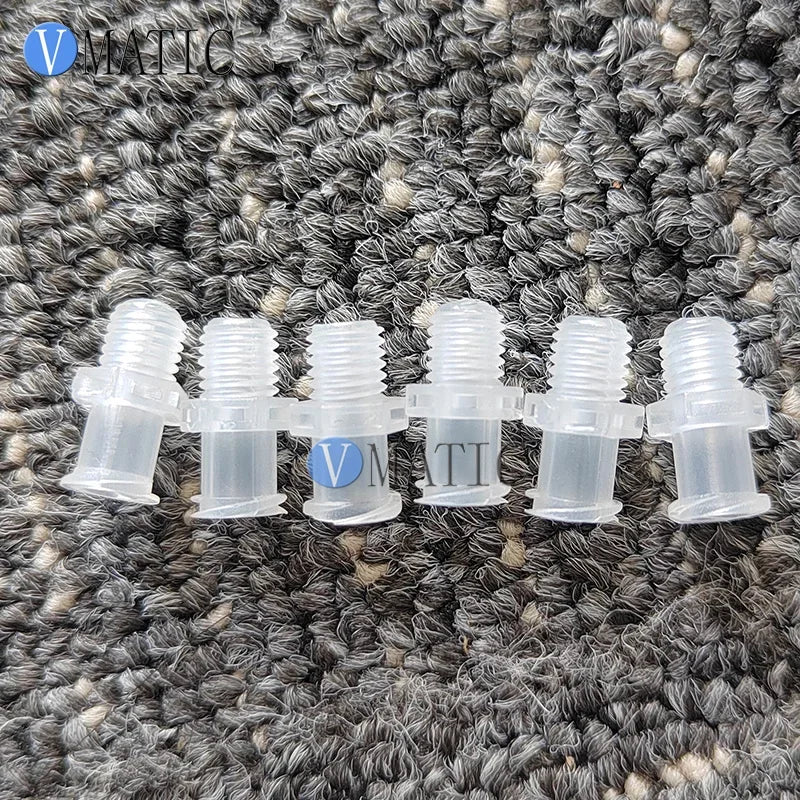 Free Shipping 100Pcs Female Luer Tapered Syringe Fitting Connector (Polyprop) Luer Lock Tapered Connector 1/4 Inch Screw