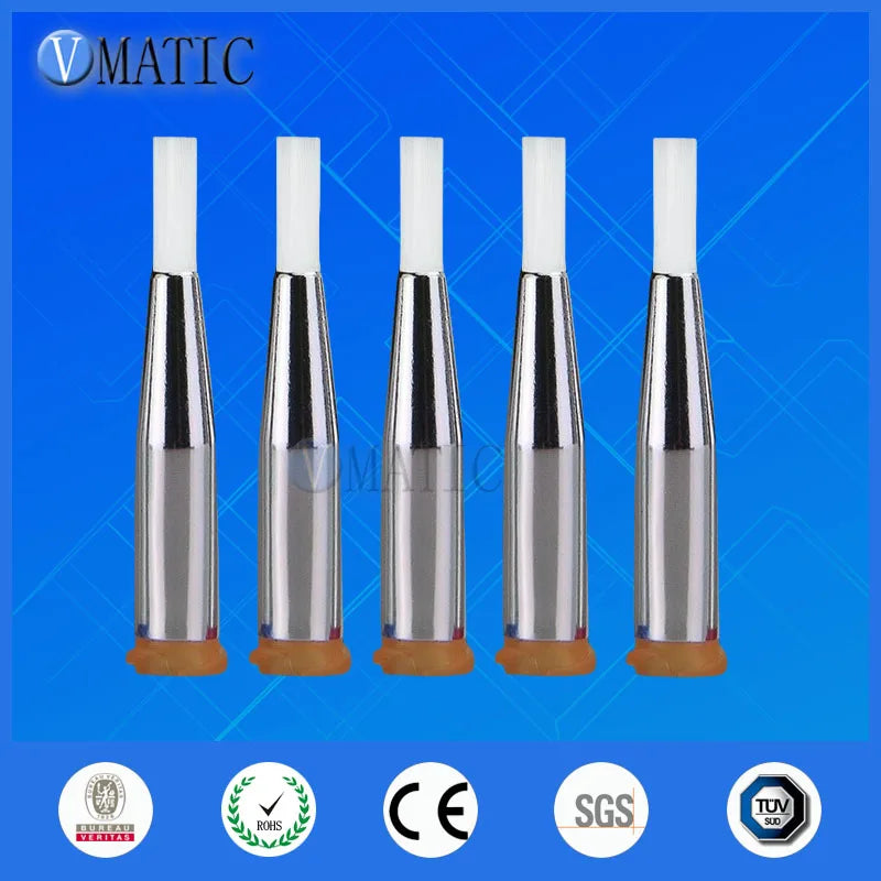 ‌23G (3mm) Liquid Brush Needle | Professional Dispensing Tip with Nylon Bristle for Nail Art/Cosmetics/Electronics Free Shipping
