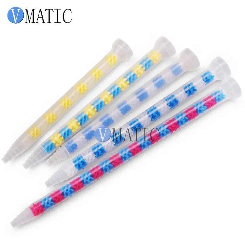 ‌10PCS GSM9 Static Mixer Nozzle | AB Glue Mixing Tubes Valves Pneumatic Dispense Kit Free Shipping‌