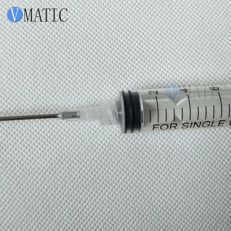 Free Shipping High Quality 10Ml/10Cc Luer Lock Dispensing Syringes With 16G Blunt Tip Fill Needles 10Cm Tubing Length