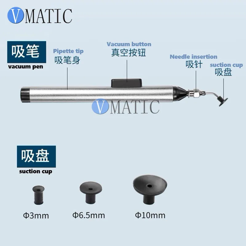 Industrial Anti-Static Strong Suction Pen 939 | Manual IC SMT BGA Chip Extractor & Surface Vacuum Sucker