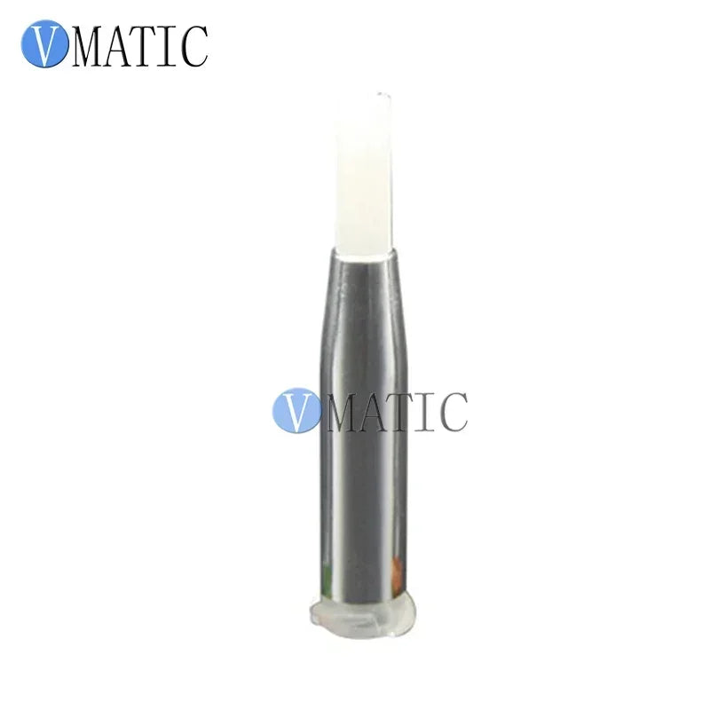 21G(0.72mm) x 4mm Bent Tip | EFD-Compatiable Soft Round Mouth with PTFE Coating for Silicone & UV Resin
