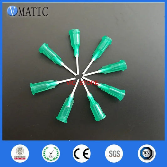 Free Shipping Top Rated Store 100Pcs 0.5'' PP Flexible Dispensing Needle Dispenser Needles Tips 18G 1/2 Inch