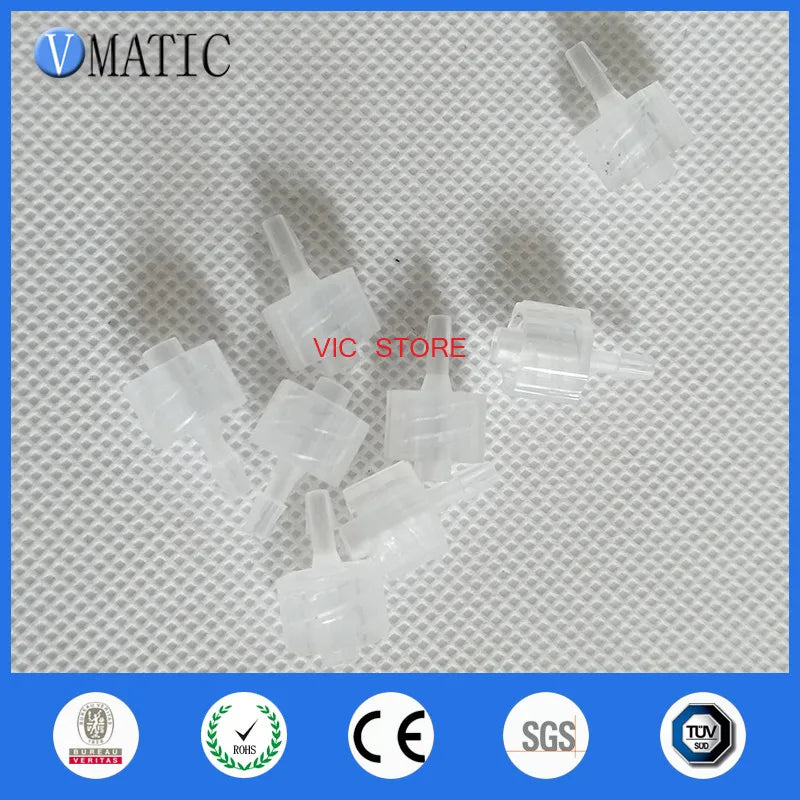 Free Shipping 100 Pieces 3/32 Inch Barb Male Luer Tapered Fitting (Polyprop) Luer Lock Tapered Connector Adapter