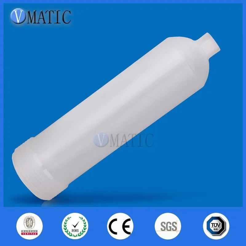 Free Shipping US Type Thickening 300 Cc / Ml Glue Filling Pneumatic Plastic Dispenser Syringe Barrel Set With Fast Quick Fitting