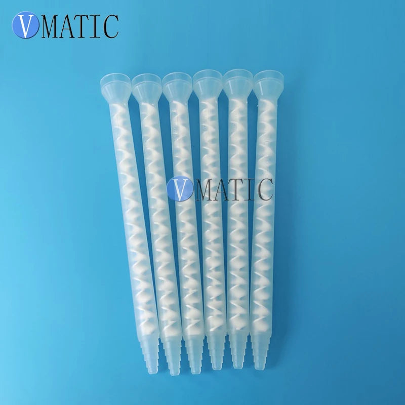MC/MS08-18 Static Mixing Nozzle - Durable Plastic Resin Static Mixer for Dual Component Epoxy Adhesives High Flow