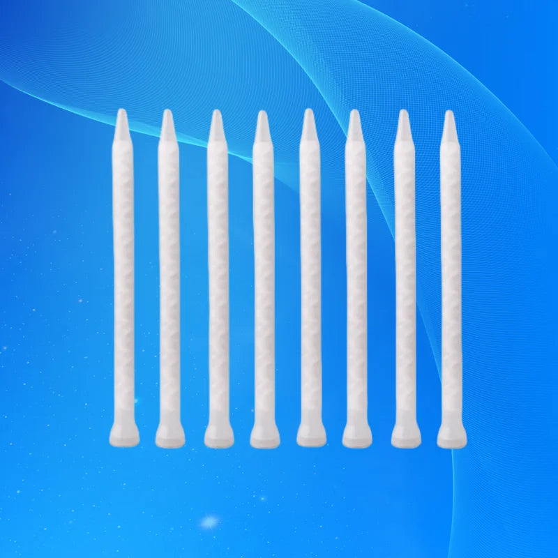 ‌Industrial Static Mixer Nozzles MC-MS10-18 | Dual-Cartridge Epoxy Dispensing Heads (PTFE White Core） Free Shipping‌
