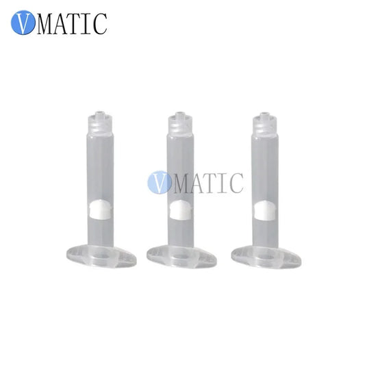 Free Shipping 5cc ml Glue Dispensing Pneumatic Syringe Barrel With Adapter & Needle Tips