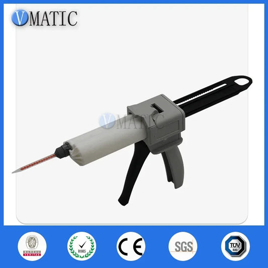 High Quality 10:1 Dental Impression Mixing Dispenser Dispensing Caulking Gun 50ml/cc Glue Dispensing Gun