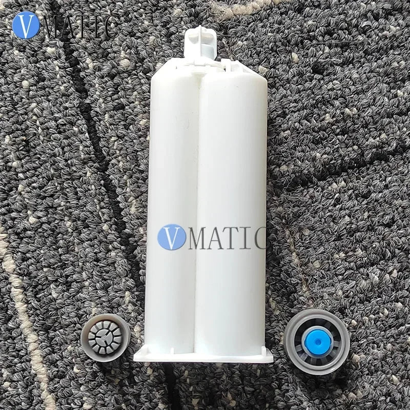 Free Shipping Glue Dispensing Cartridge 1:2 With Ma Static Mixer 6.3-21S For 50ml Dispensing Cartridge