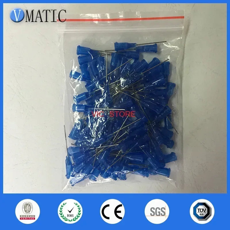 ‌100pcs 22G Dispensing Needles | 1" Aluminium Tip with SS Tube for PCB Free Shipping‌
