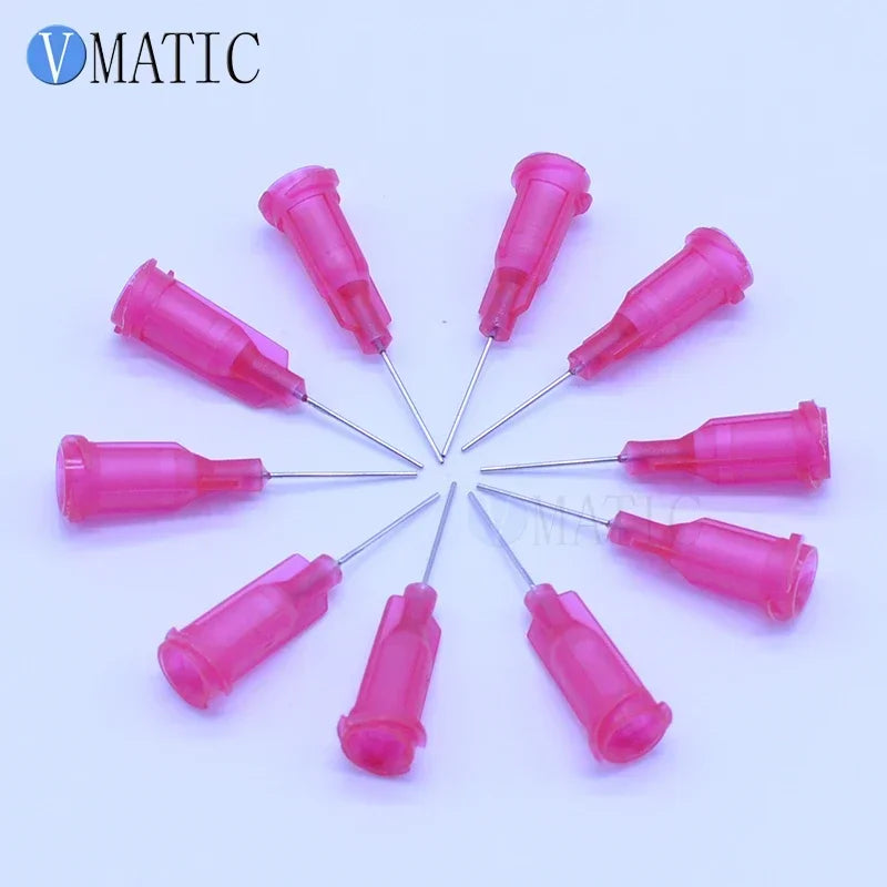 Free Shipping 100Pcs 0.5'' 25G Dispensing Needle 1/2 Inch