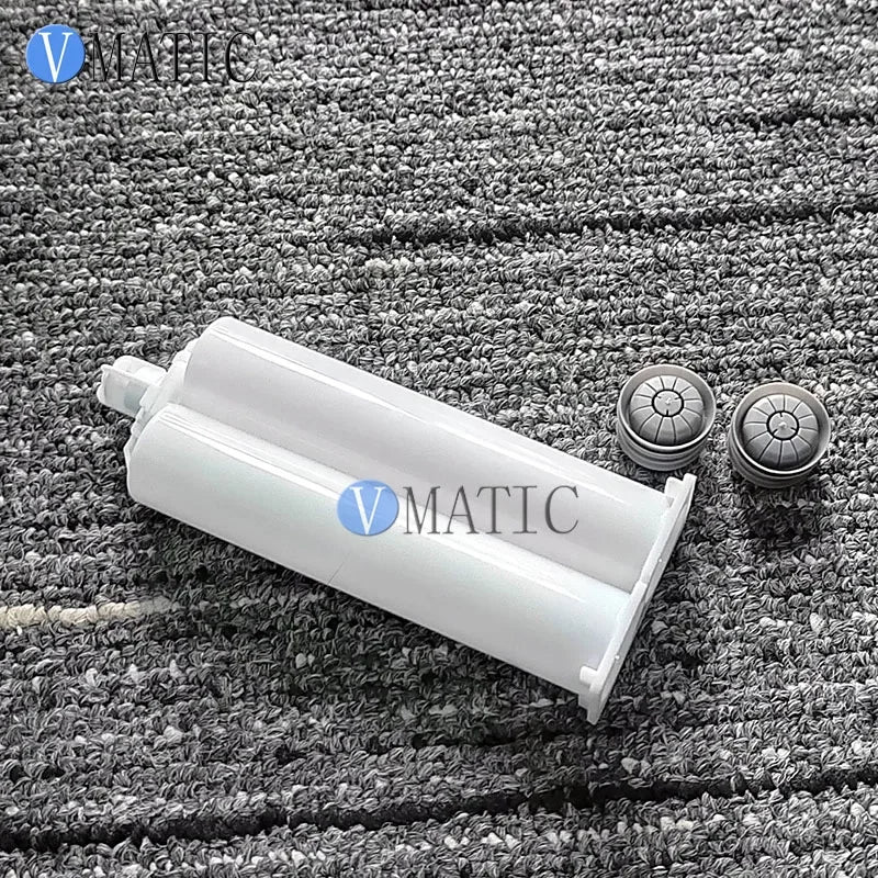Free Shipping Two Component Plastic Cartridge 1:1 And Ma Static Mixer 6.3-21S For 50ml Dispensing Gun Cartridge