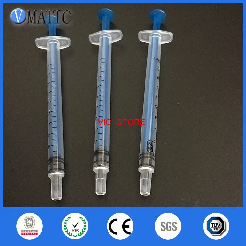 Free Shipping Non Sterilized 1ml 1cc Dispensing Plastic Liquid Dispenser Plastic Syringe