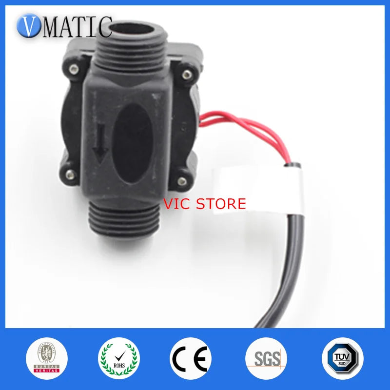 Free Shipping VC668 Thermal Low Price Reed Water G1/2 Baffle-type Flow Switch Sensor
