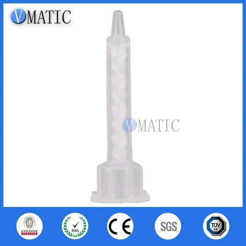 ‌3.0-8mm Static Mixer Nozzles | Stainless Steel Resin Mixing Tips for Two-Part Epoxy/Adhesive (Spiral Flow Design)‌