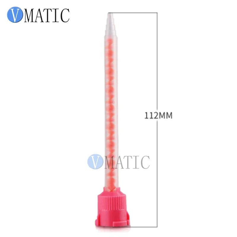 Free Shipping 10 Pcs Resin Static Mixer Round MB5.4-16S (10:1) Mixing Nozzles For 10:1 Caulking Gun