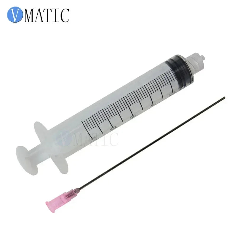 5×10ml Industrial Liquid Transfer Kit ▶ 100mm(10cm) 18G Blunt Dispensing Set