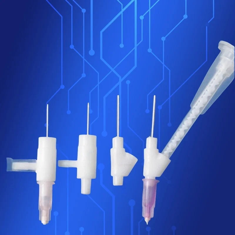 ‌Industrial Dispensing Valve 10-Pcs | POM Mini Connectors for Potting Tools
