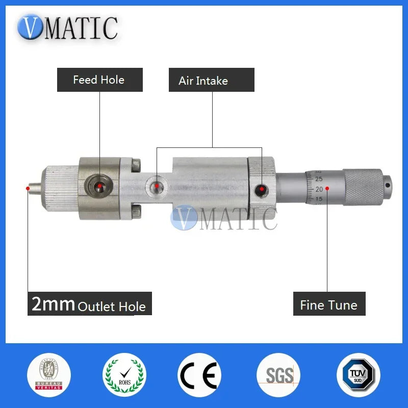 ‌Micro-Flow Glue Valve | Pneumatic Jet Spray for SMD/SMT Assembly & LED Craft Fast Ship‌