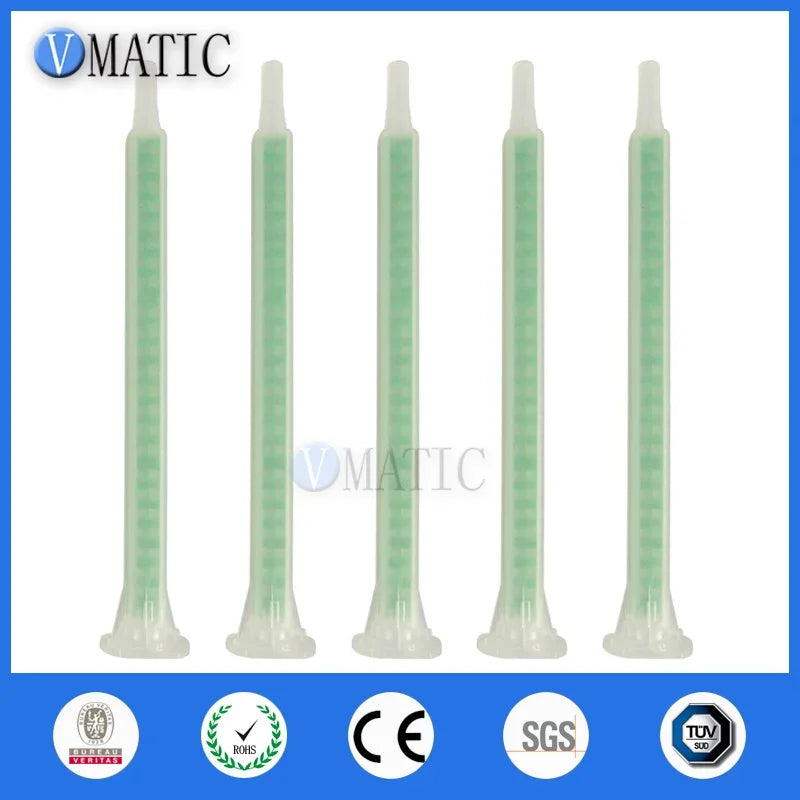 Free Shipping 1:1 Epoxy Adhesive Mixing Nozzles Epoxy Applicator Tip Static Mixer MF06-24 Mixing Nozzle 30pcs