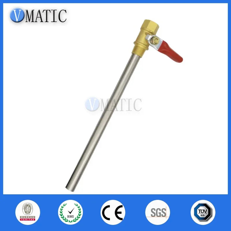 Free Shipping Stainless Steel Pneumatic Glue Tube For Pressure Tank