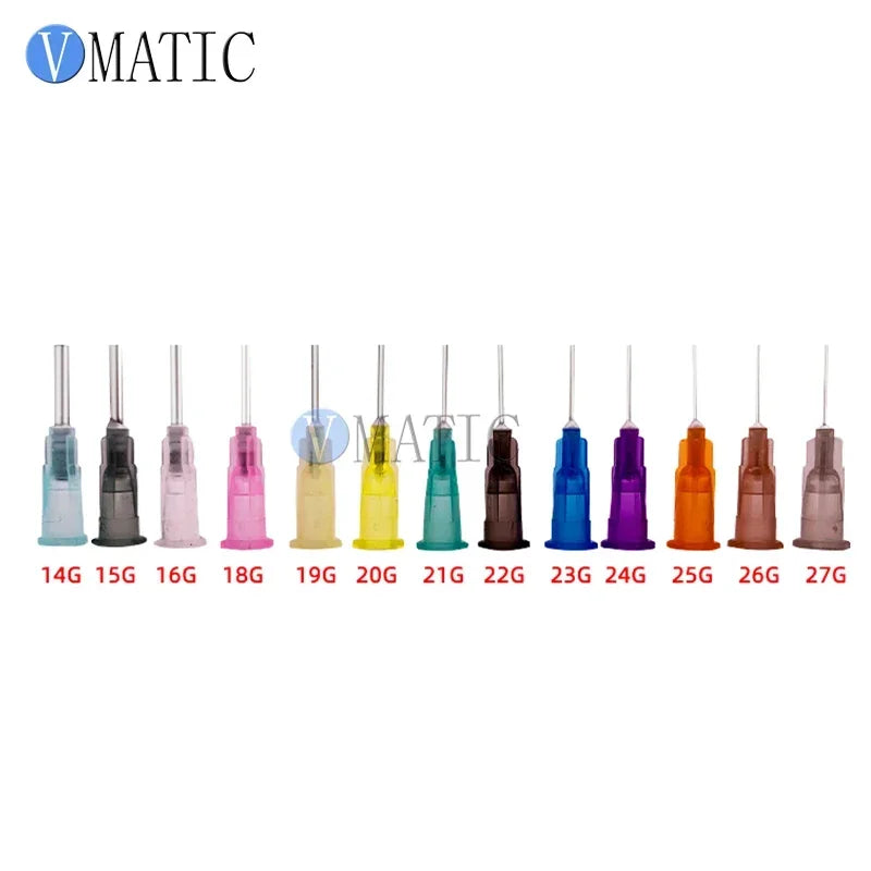 Free Shipping Non Sterilized 100Pcs 21G Blunt Dispensing Needle 1/2 Inch