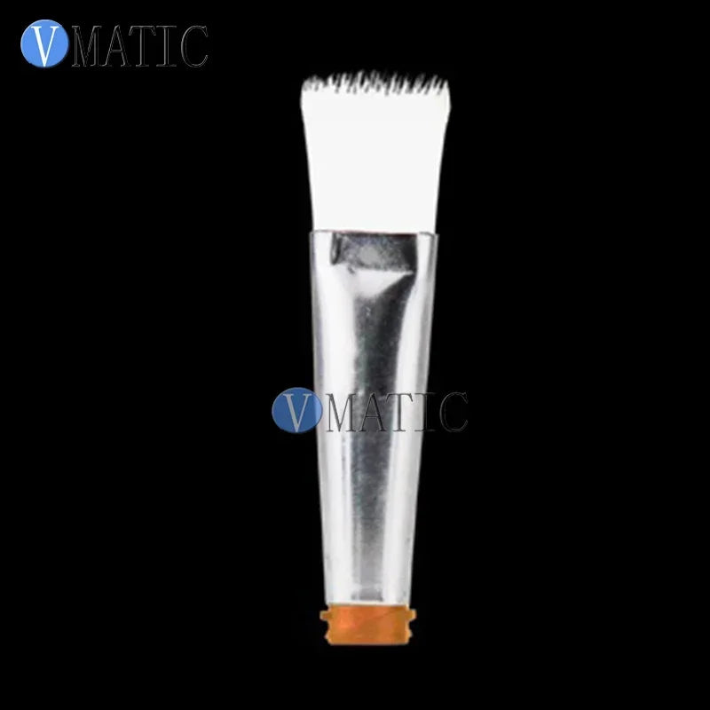 Free Shipping 10Pcs 18G Flat 11mm Width Glue Dispensing Needle Brush Tips