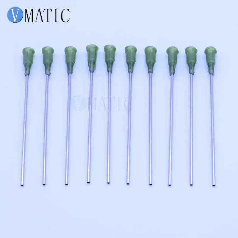 Free Shipping High Quality 100mm 10cm Tube Length Glue Fluid Adhesive Oil Ink Dispensing Blunt Needle