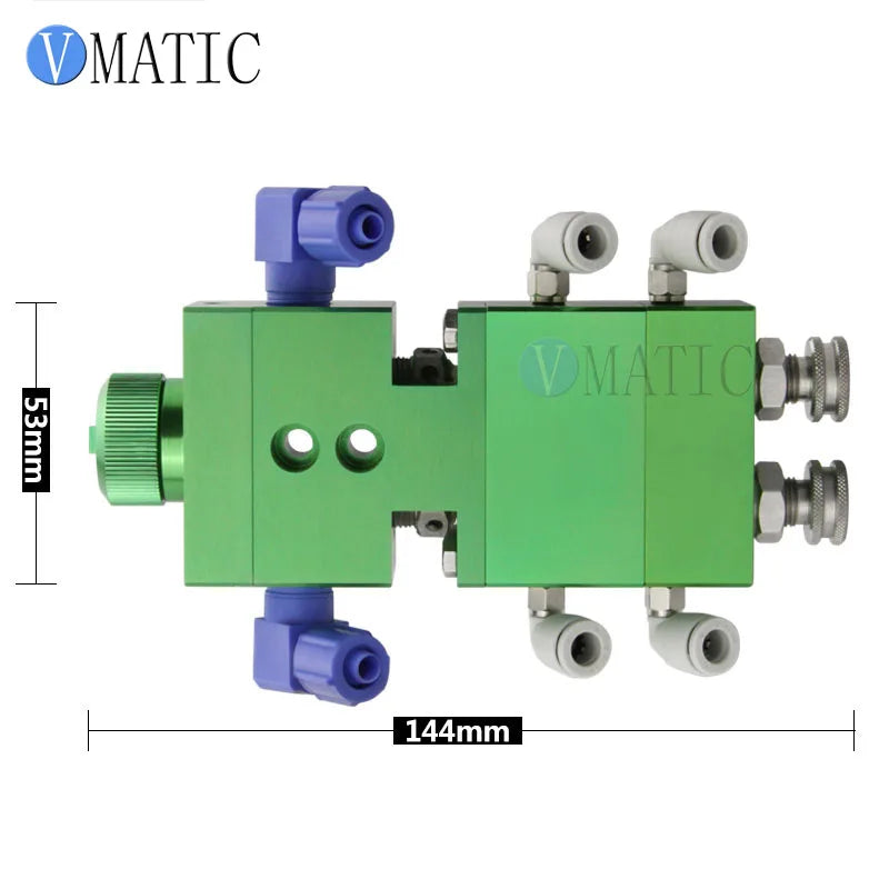 High Quality Stainless Steel High Hydraulic Manual Glue Dispensing AB Adhesive Valve