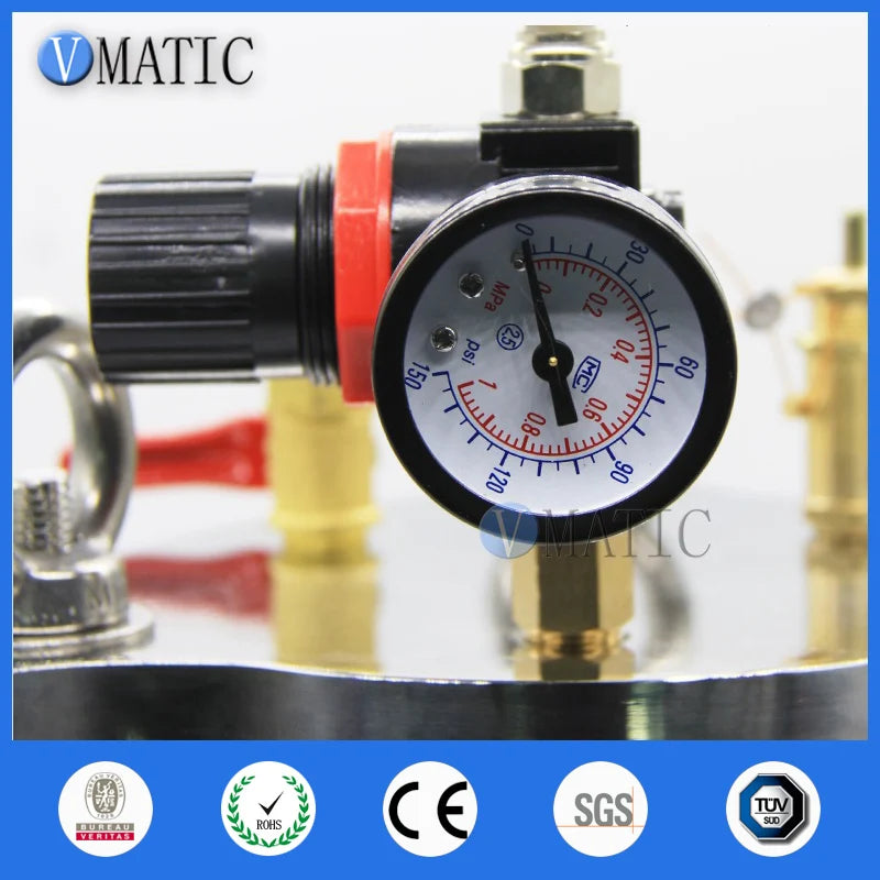 High Quality 4L Chinese Manufacturer Stainless Steel Glue Dispensing Pressure Tank/Pressure Container