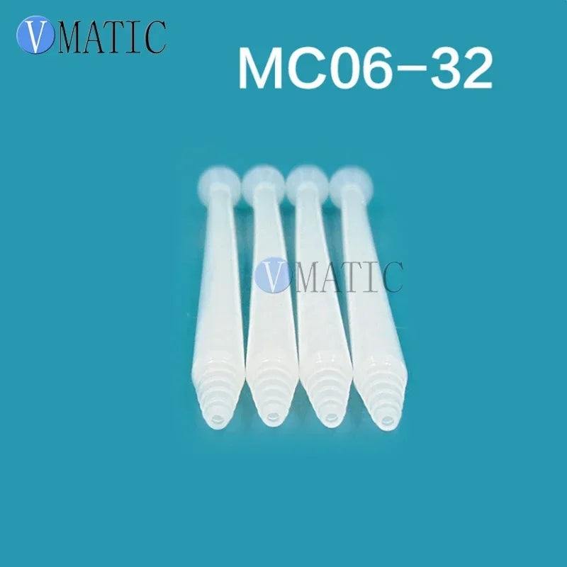 MC06-32 Industrial Static Mixer Nozzle ▶ For 2-Component Epoxy Resin (White Core)  ≤0.5% Mixing Deviation